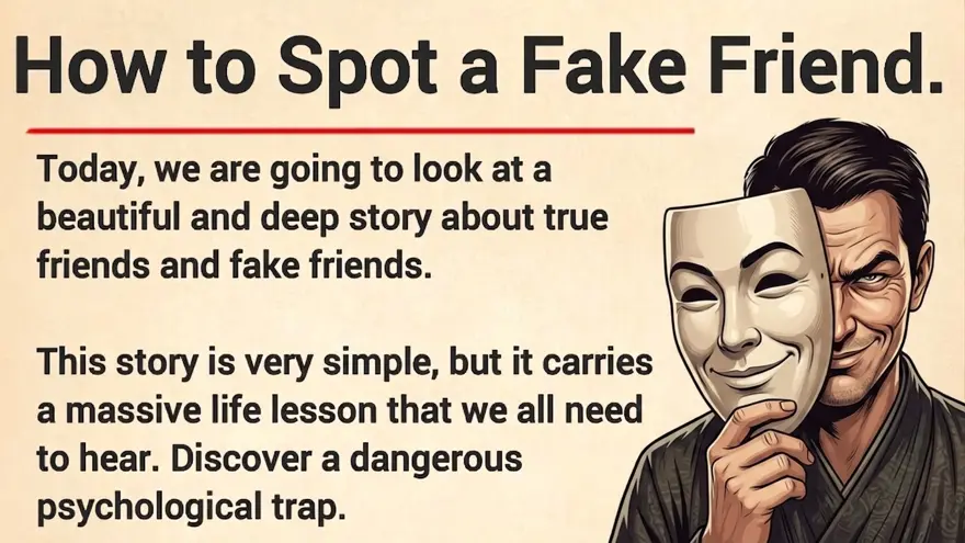 How to Spot a Fake Friend Before It’s Too Late A Lesson in Fake Friends English Graded Reader