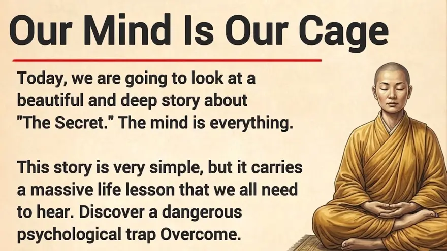 Our Mind Is Our Cage Graded Reader Learn English Through Story Listening Practice