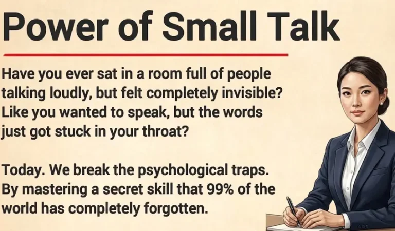 Power of Small Talk | Graded Reader: Learn the Secret to Real Connection