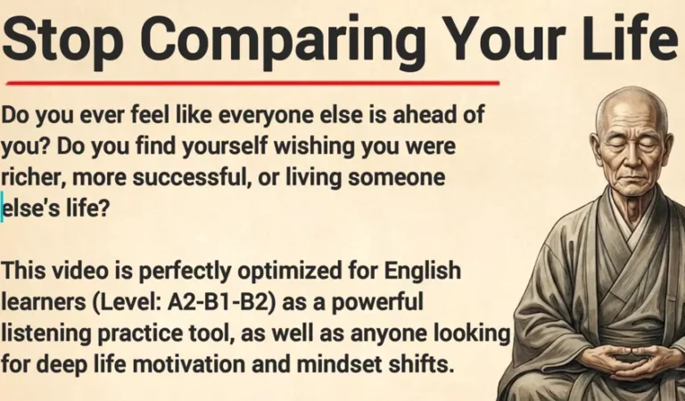 Stop Comparing Your Life | Graded Reader