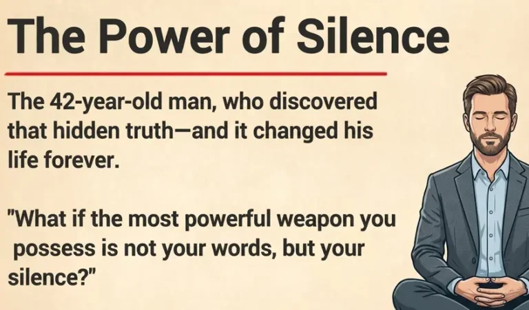 The Power of Silence | English Graded Reader🔥