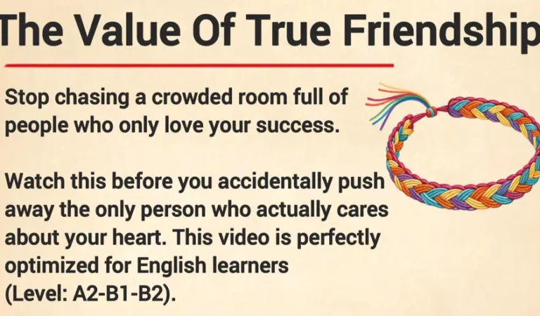Before You Lose A True Friend | Graded Reader