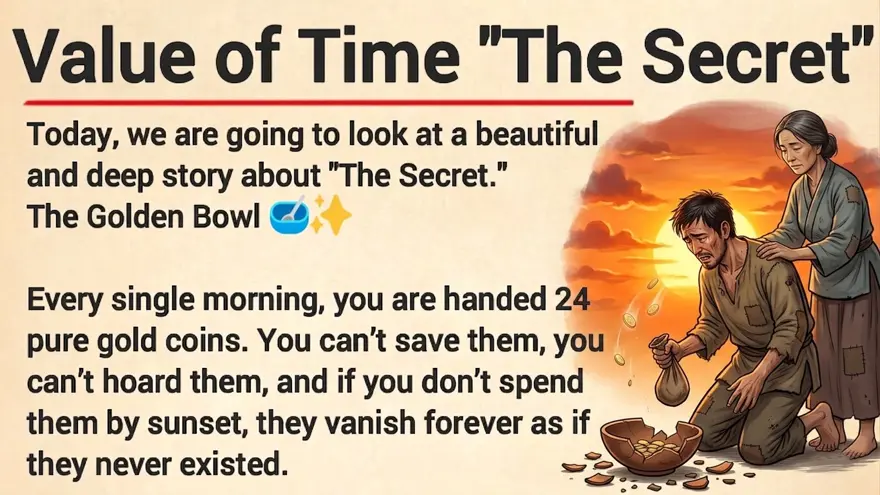 Value of Time The Secret of the Golden Bowl Graded Reader