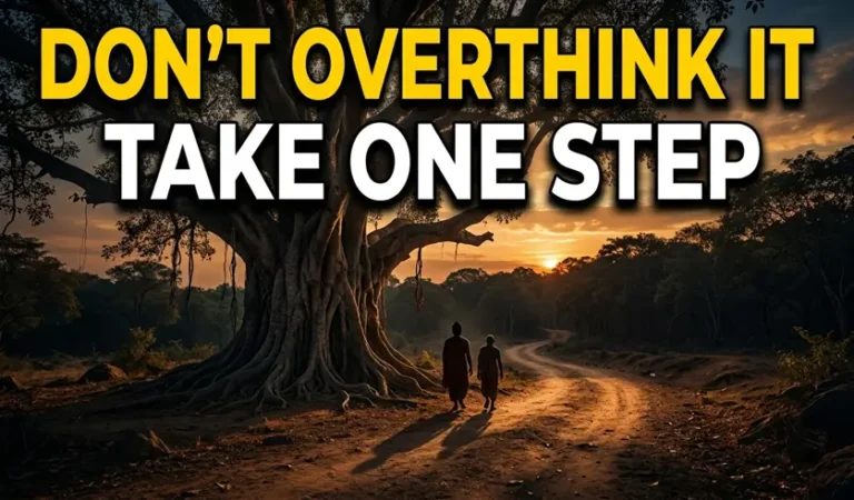Don’t Overthink It: The Powerful Zen Buddha Story on Perseverance