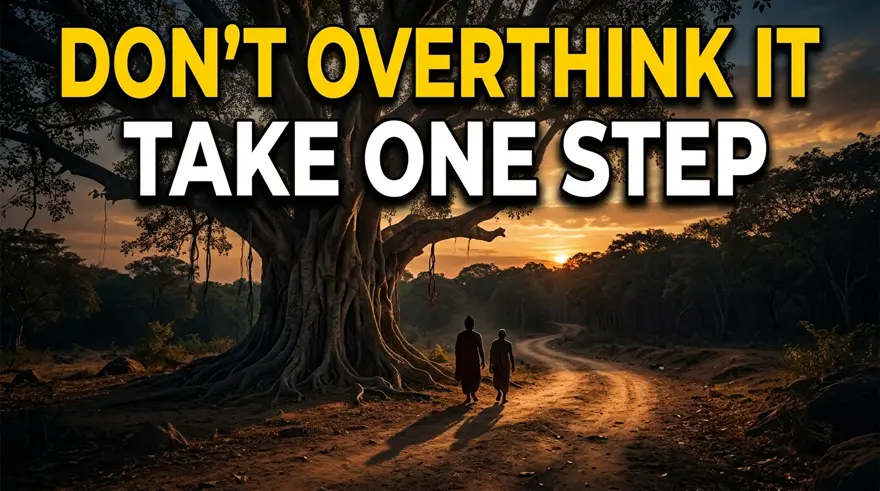 Don't Overthink It The Powerful Zen Buddha Story on Perseverance